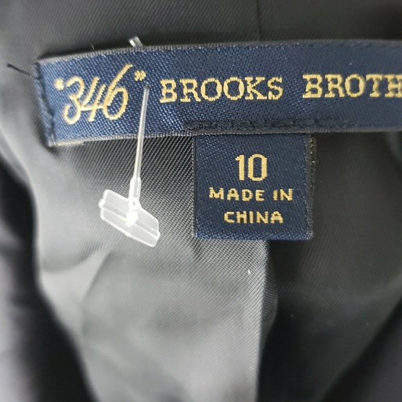 346 Brooks brothers wool blazer size 10 - Picture 7 of 7